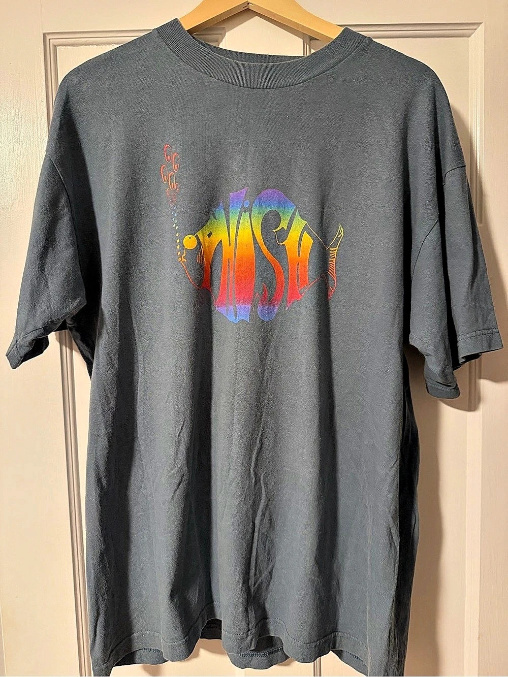 Rare! Phish Summer 1997 Tour Ticket Stubs T-Shirt Gray XL - new condition! - Picture 1 of 3